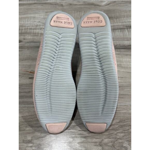 Cole Haan Women's 2.Zerogrand Knit Lace Up Oxford Wingtip Sneaker - Size 8B - Picture 7 of 15